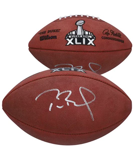 Autographed Super Bowl XLIX