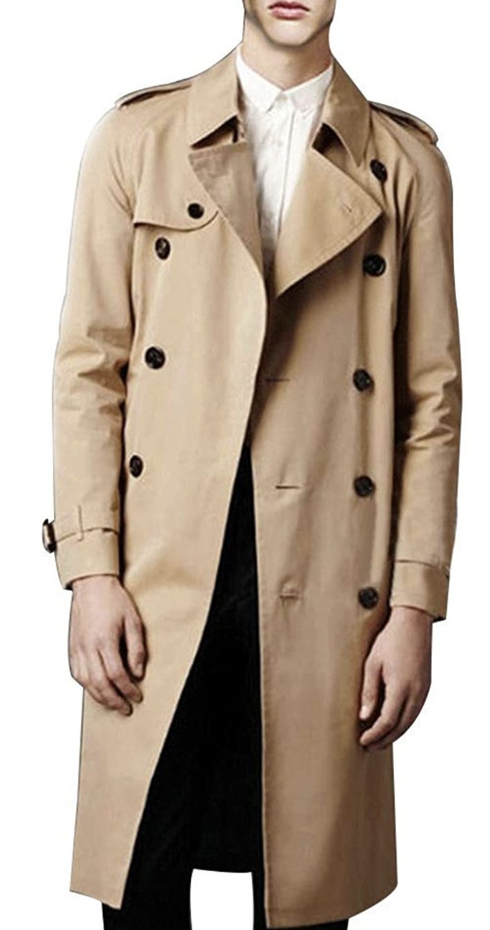Men’s Double Breasted Trench Coat