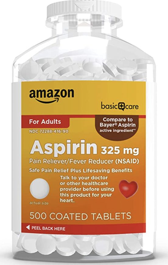 Amazon Basic Care Aspirin