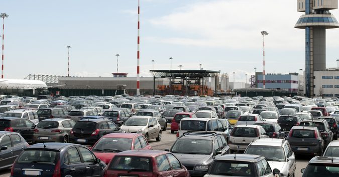 How to park at the airport for free.