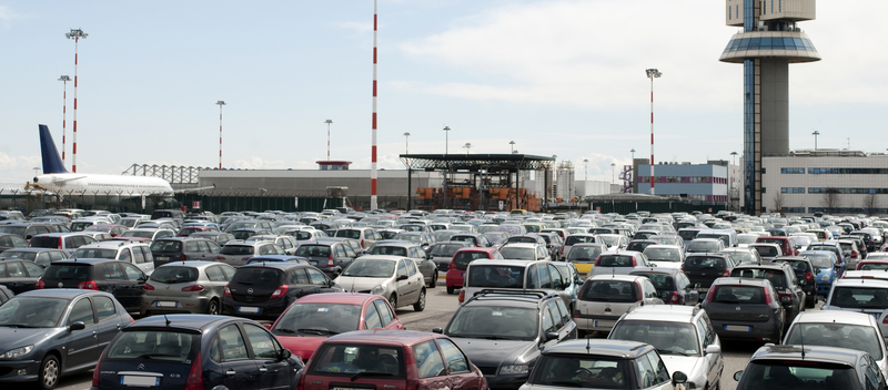 How to park at the airport for free.