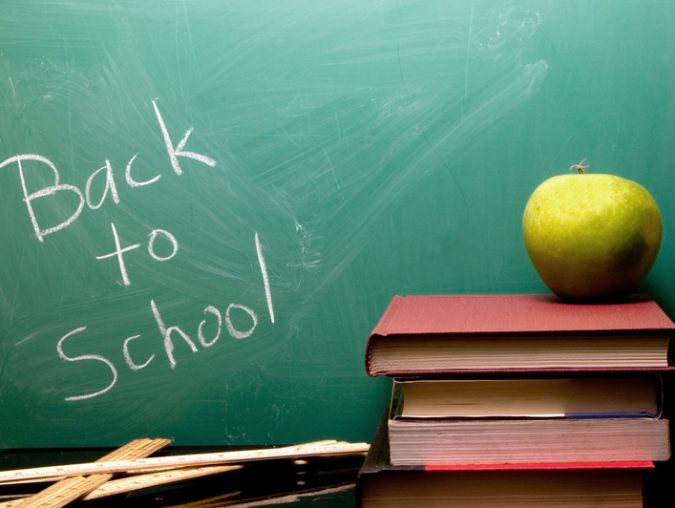 Summer Is Over.  Back to School!