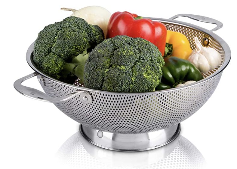 Stainless Steel Micro-Perforated 5-Quart Colander
