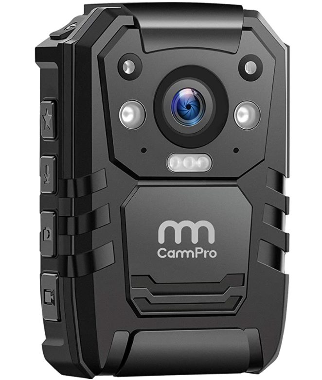 CammPro I826 1296P HD Police Body Camera